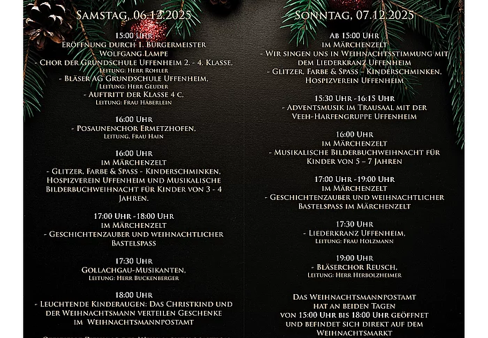 Weihnachtsmarkt Uffenheim