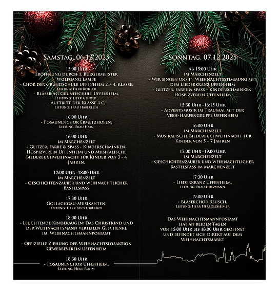 Weihnachtsmarkt Uffenheim